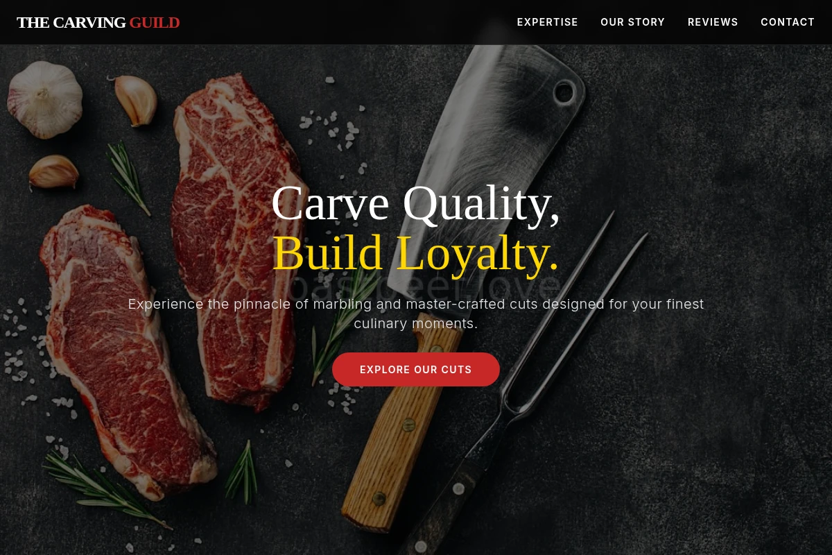 Marbling Butcher