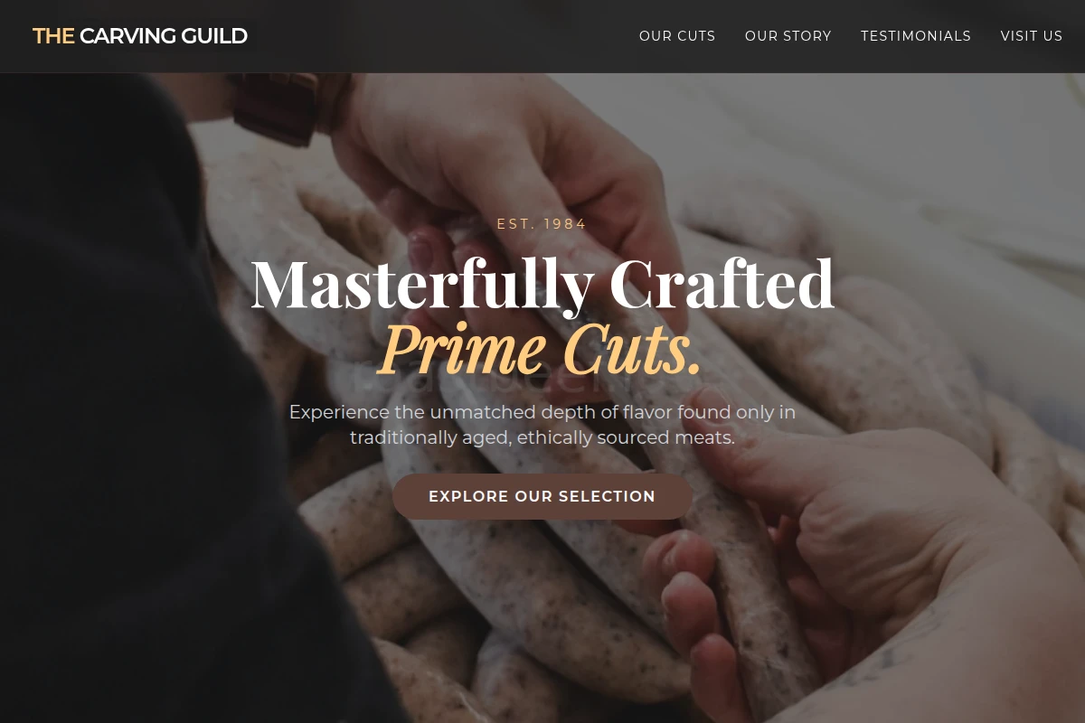 Traditional Butchery